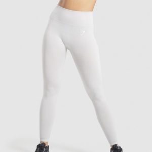 Gymshark Vital Seamless Leggings - Light Grey Marl